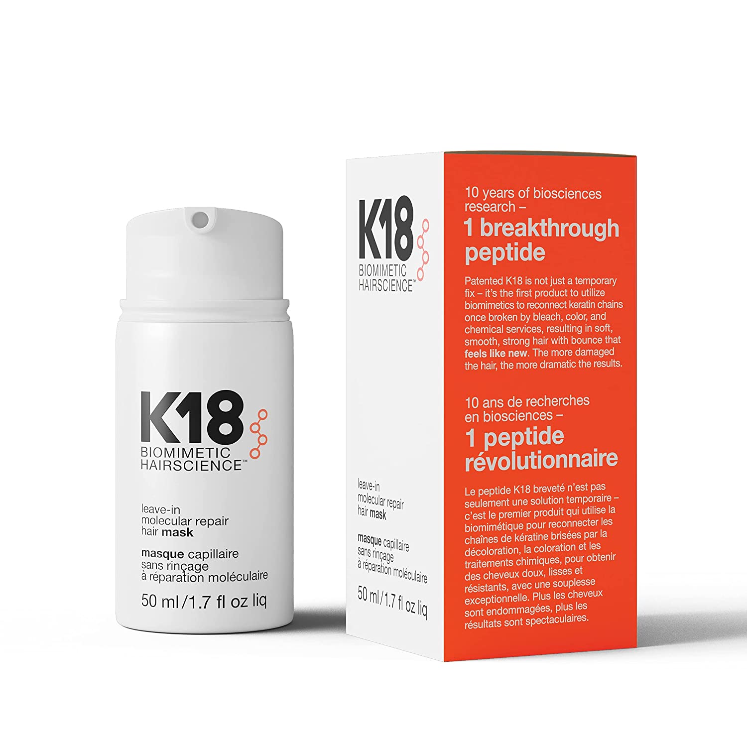 K18® Máscara Reparación Molecular 50ml